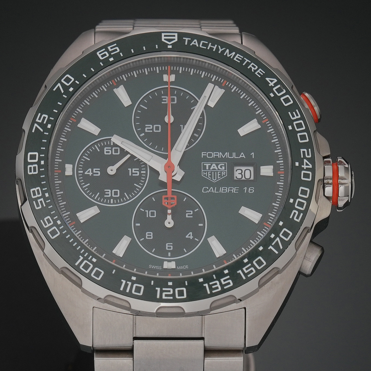 TAG HEUER(USED)태그호이어 포뮬러1 스틸 오토 크로노 CAZ201H